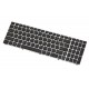 ASUS X55U-SX036D Laptop Tastatur, CZ/SK schwarz silberner Rahmen