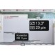 Laptop Bildschirm Toshiba Satellite U400-17B LCD Display 13,3“ 20Pin WXGA CCFL - Glänzend