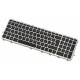 HP Envy 15-j003tu Laptop Tastatur, CZ / SK Hintergrundbeleuchteter Silberner Rahmen