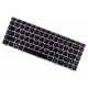 Lenovo Flex 2 14 20404 Laptop Tastatur, CZ / SK Schwarze, Silberrahmen, Hintergrundbeleuchtete 