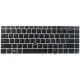 Kompatibilní V135426AS2 Laptop Tastatur, CZ / SK Silber, Hintergrundbeleuchtete, mit Rahmen