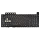 Asus FA706IU Laptop Tastatur, ohne Rahmen, schwarz CZ/SK, mit Hintergrundbeleuchtung