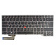 Fujitsu Siemens LIFEBOOK E544 Laptop Tastatur, CZ / SK Silber, ohne Hintergrundbeleuchtung, mit Rahmen