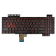 Asus FX505GD-BQ112T Laptop Tastatur, ohne Rahmen, schwarz CZ/SK, mit Hintergrundbeleuchtung